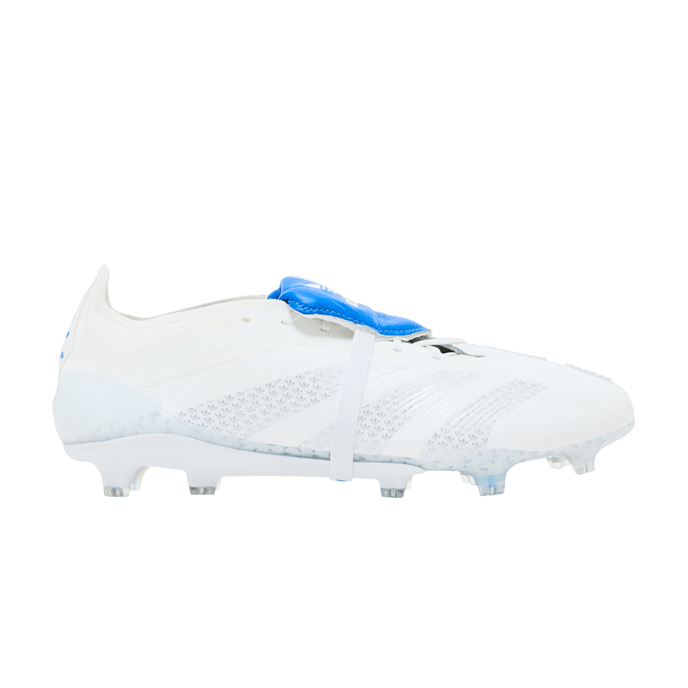 David Beckham x adidas Predator Elite Laceless FG White Blue Bird