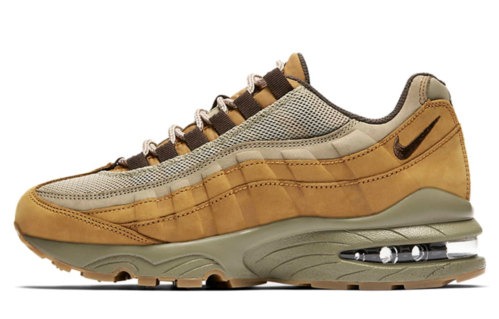 Фото № 1 с приближением к товару «‎Nike Air Max 95 (GS) "Winter Premium" Wheat»