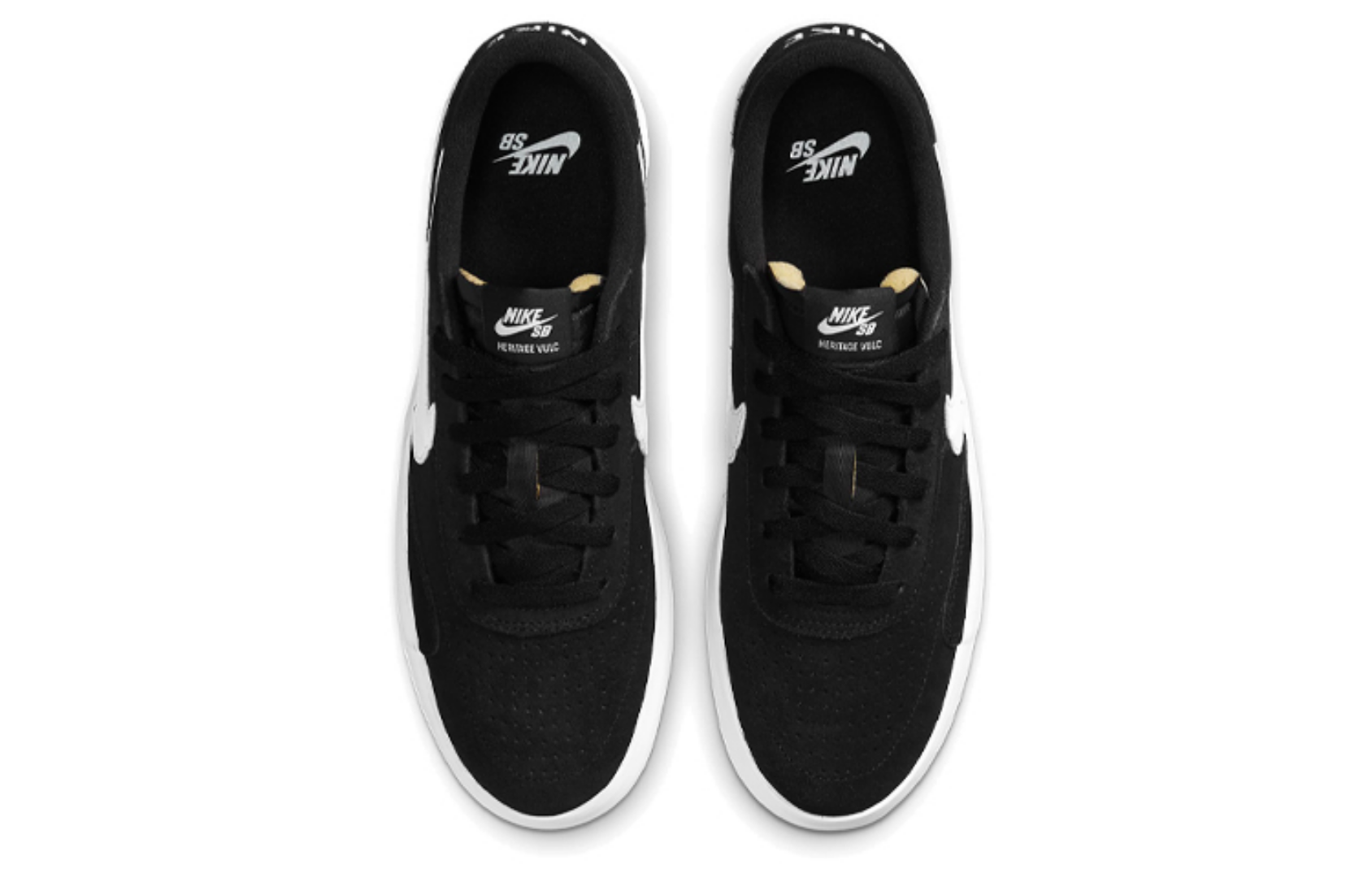 Фото № 4 с приближением к товару «‎Nike Heritage Vulc SB 'Black White'»