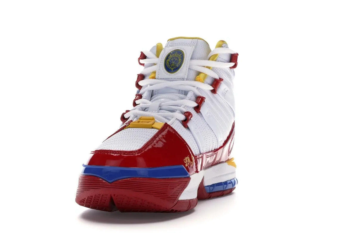 Фото № 2 с приближением к товару «‎Nike LeBron 3 Superman Red (2019)»