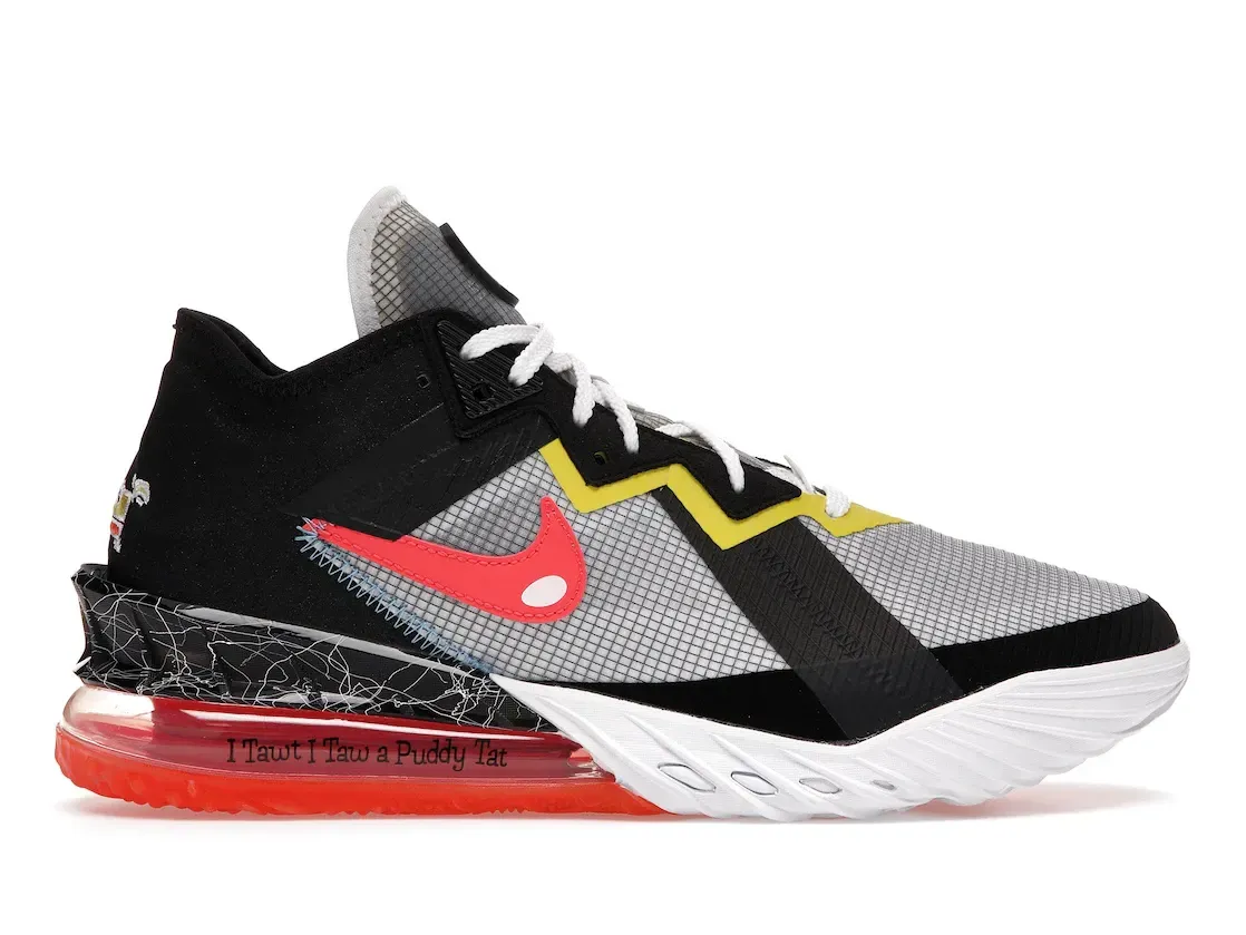 Фото № 1 с приближением к товару «‎Nike LeBron 18 Low Sylvester vs Tweety Space Jam»