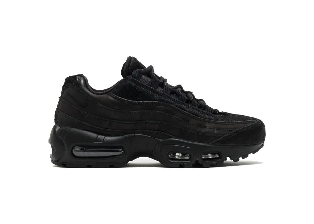 Фото № 1 с приближением к товару «‎Nike Air Max 95 Premium Pony Hair Black (W)»