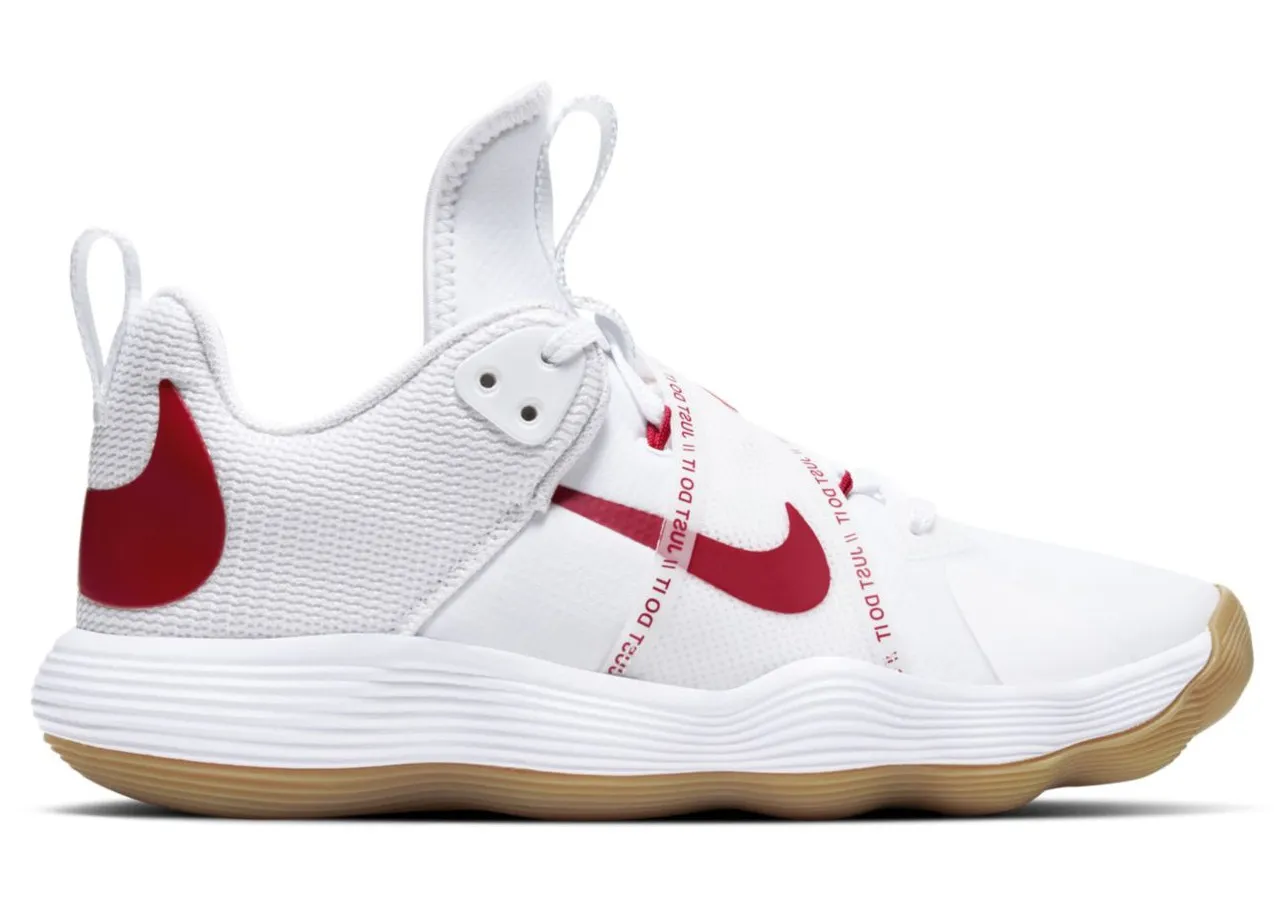 Фото № 1 с приближением к товару «‎Nike React Hyperset University Red Gum »