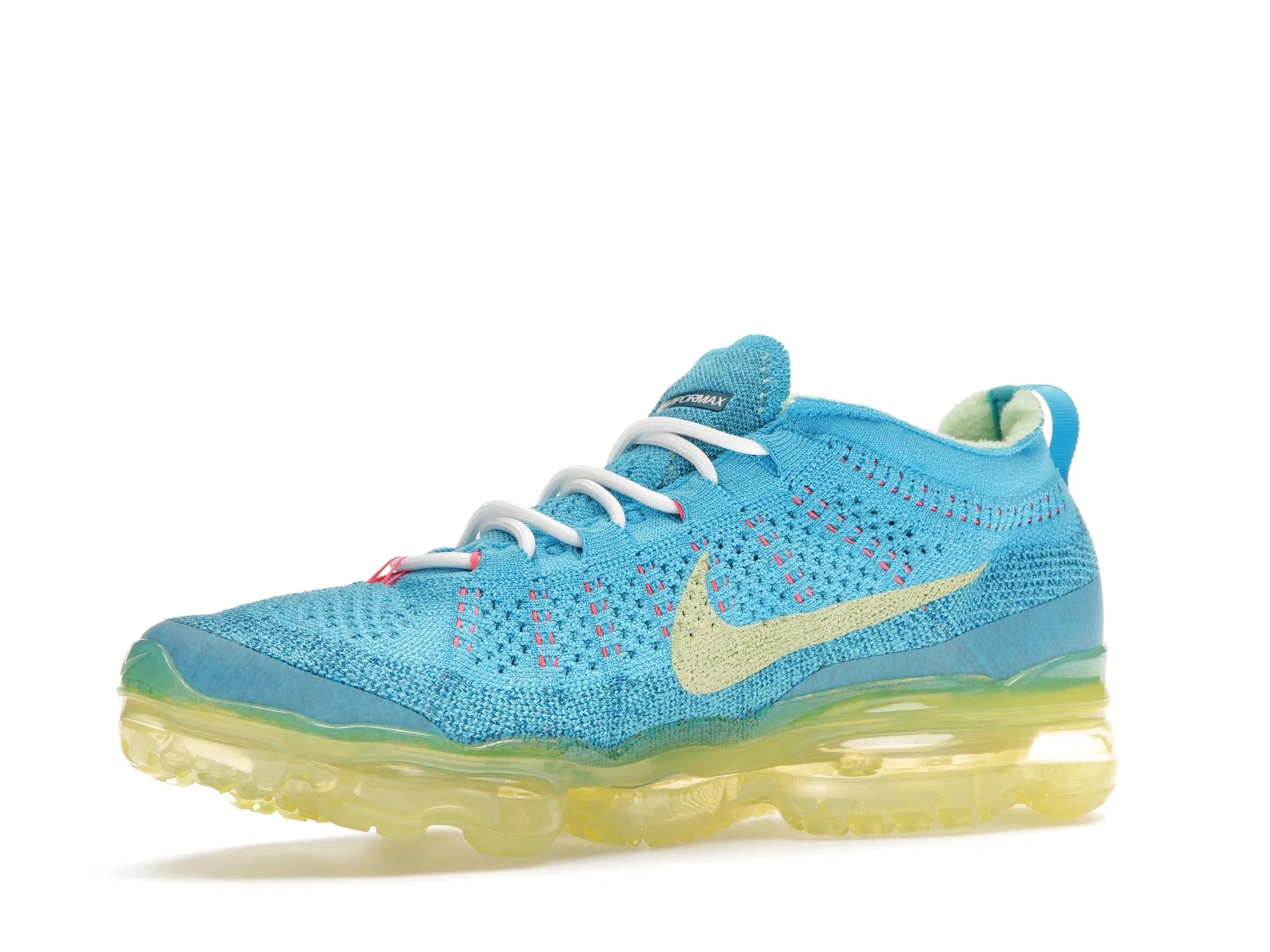 Фото № 2 с приближением к товару «‎Nike Air VaporMax 2023 Flyknit Baltic Blue Citron Tint»