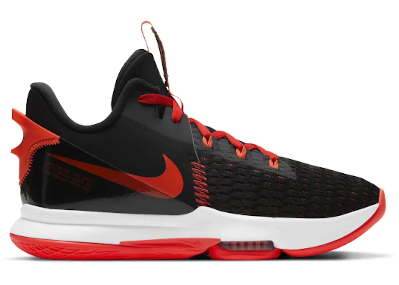 Фото № 1 с приближением к товару «‎Nike LeBron Witness V Bred»