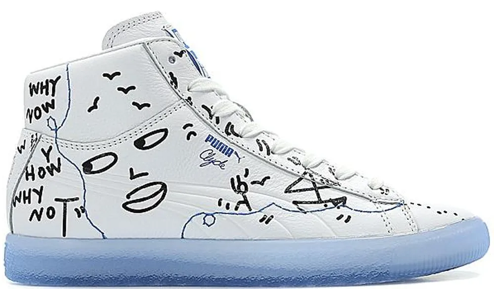 Фото № 1 с приближением к товару «‎Puma Clyde Mid Shantell Martin »