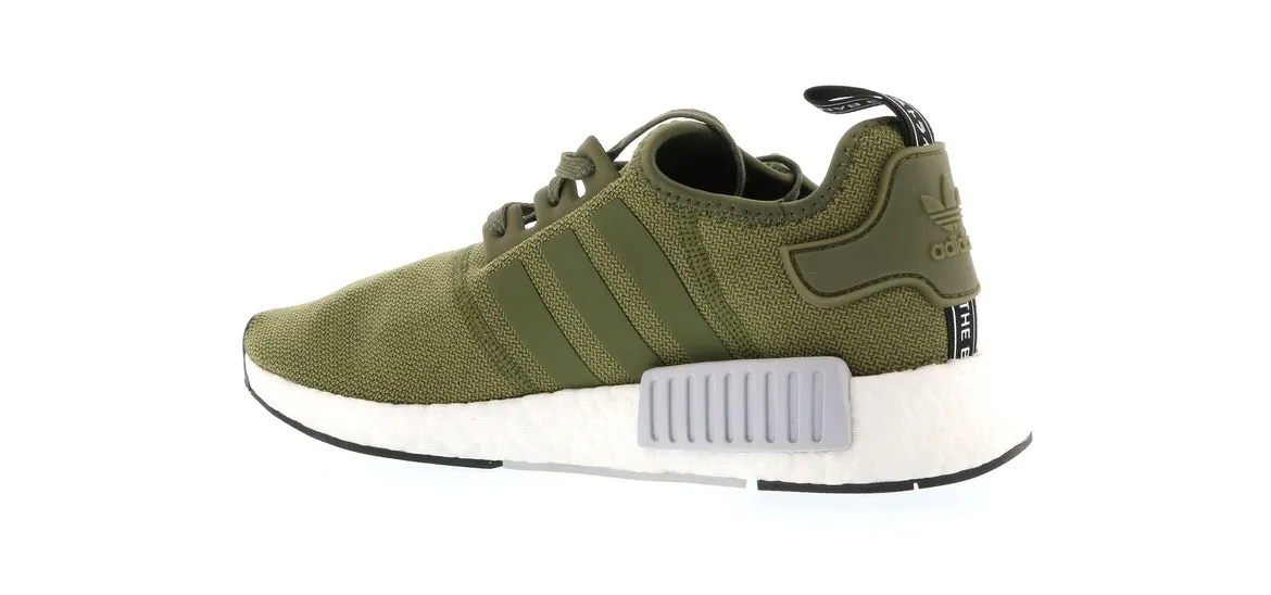 Фото № 4 с приближением к товару «‎adidas NMD R1 Olive»