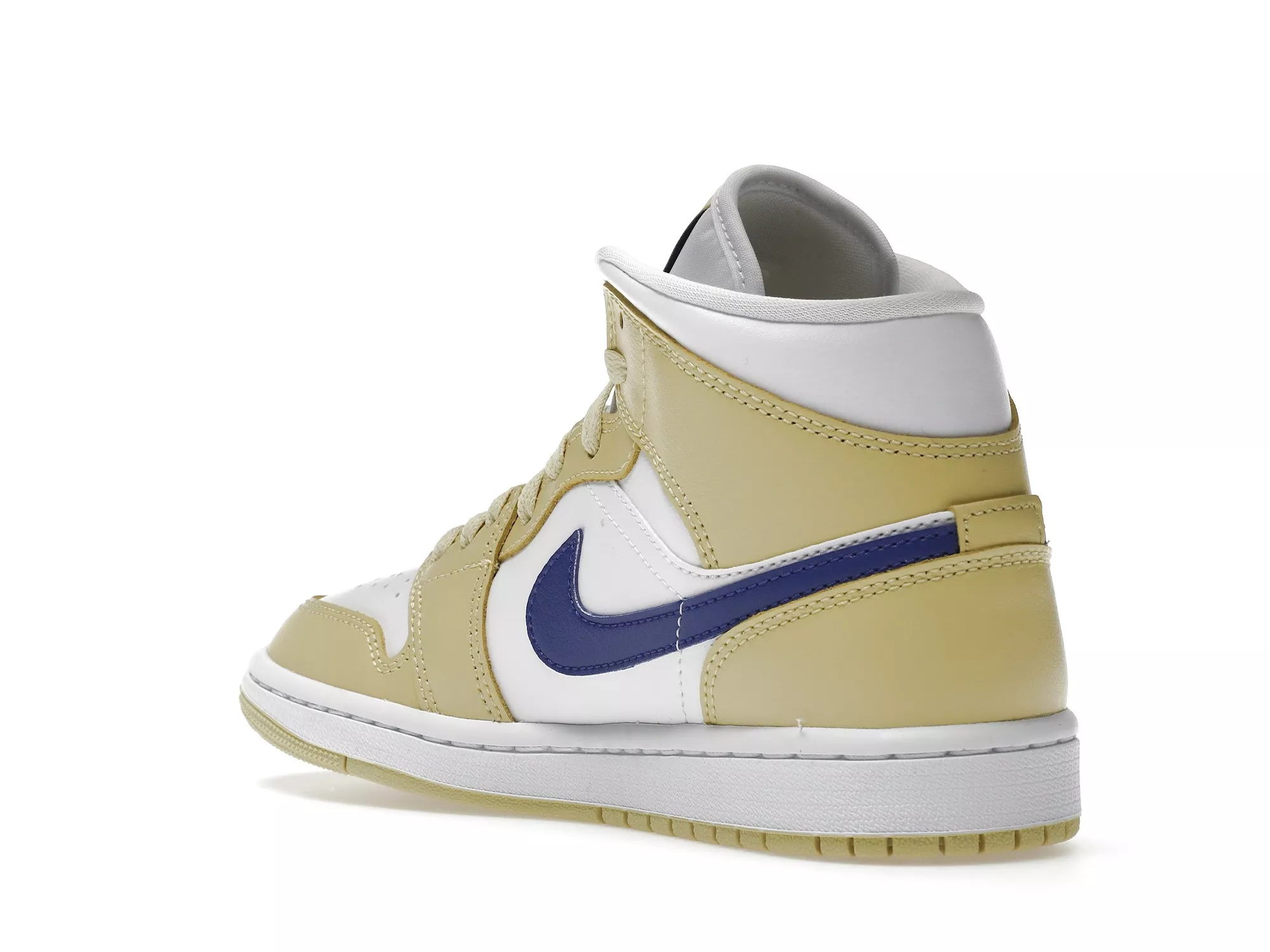 Фото № 3 с приближением к товару «‎Jordan 1 Mid Lemon Wash Lapis »