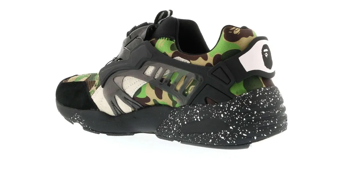 Фото № 4 с приближением к товару «‎Puma Disc Blaze Bape Camo Green»