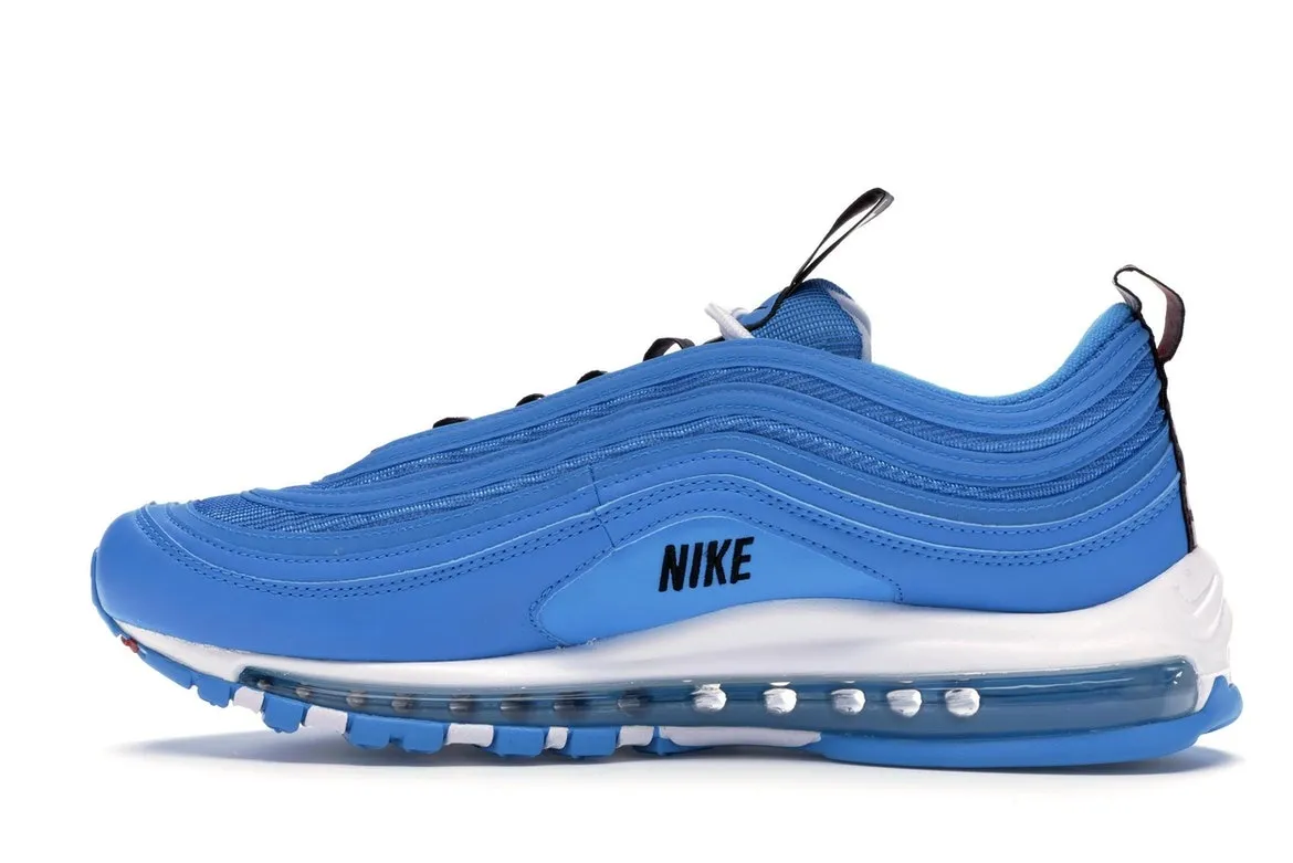 Фото № 5 с приближением к товару «‎Nike Air Max 97 Overbranding Blue Hero»
