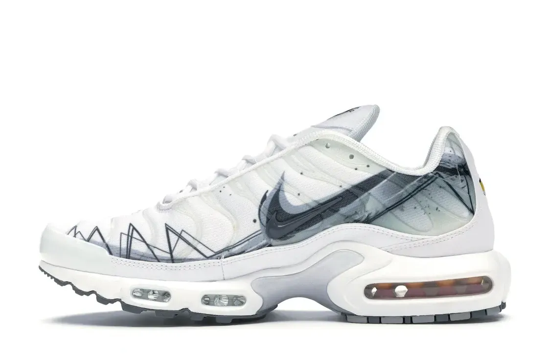 Фото № 3 с приближением к товару «‎Nike Air Max Plus La Requin White»