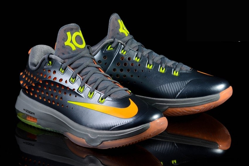 Фото № 2 с приближением к товару «‎Nike KD Vii Elite Team Graphite Citrus »