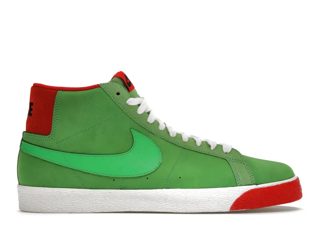 Фото № 1 с приближением к товару «‎Nike SB Blazer Green Spark Pimento»