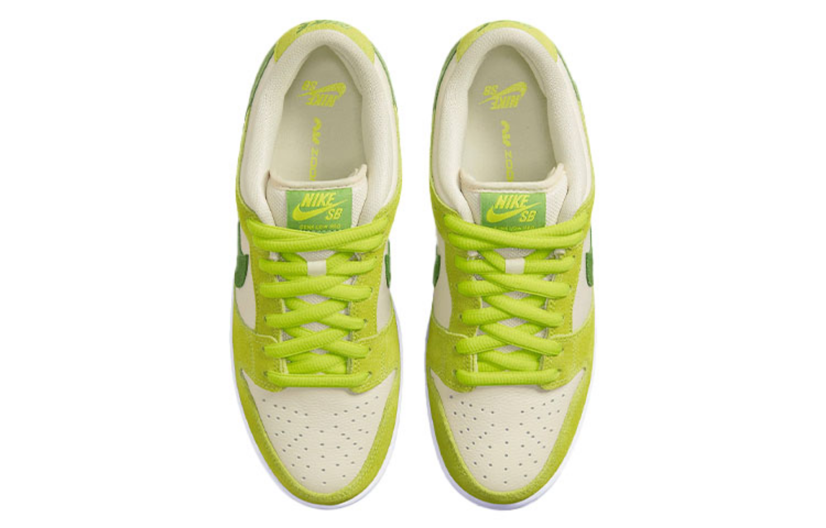 Фото № 4 с приближением к товару «‎Nike Dunk SB Low Skate shoes Sour Apple»