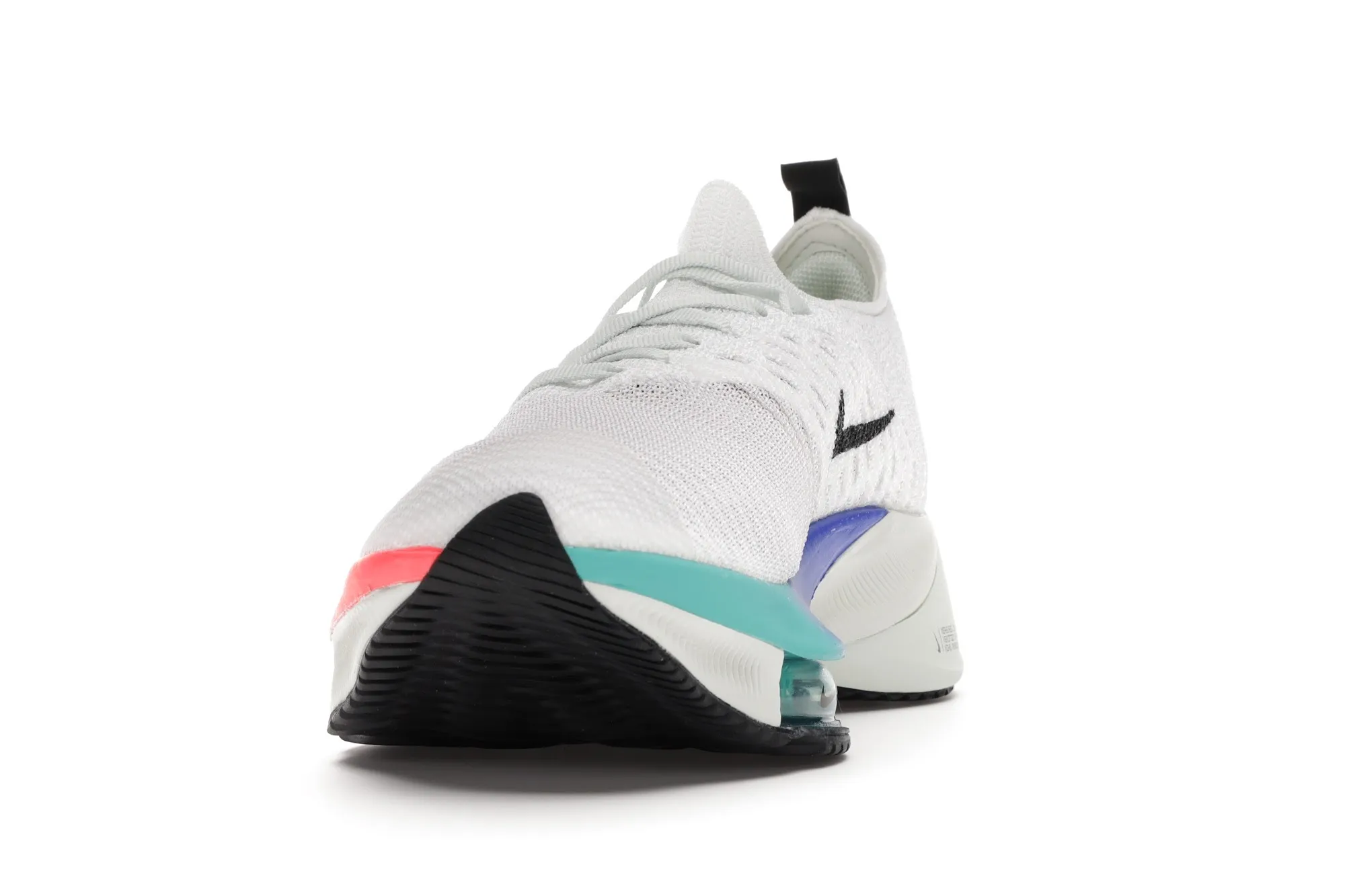 Фото № 2 с приближением к товару «‎Nike Air Zoom Tempo Next% Flyknit White Hyper Violet Flash Crimson »