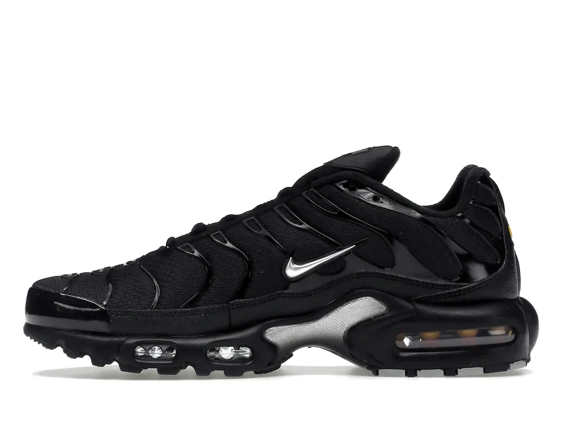 Фото № 3 с приближением к товару «‎Nike Air Max Plus Mini Swoosh Black Silver»