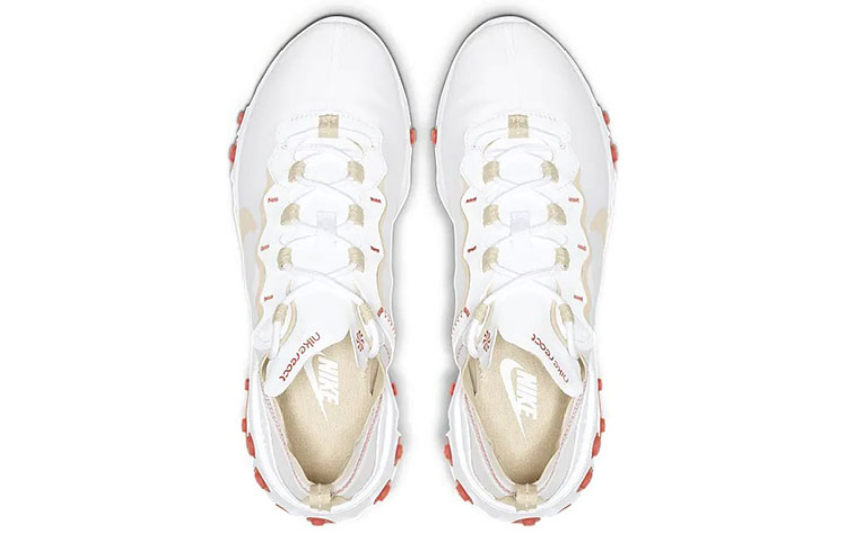 Фото № 3 с приближением к товару «‎Nike Wmns React Element 55 'White Desert Ember'»