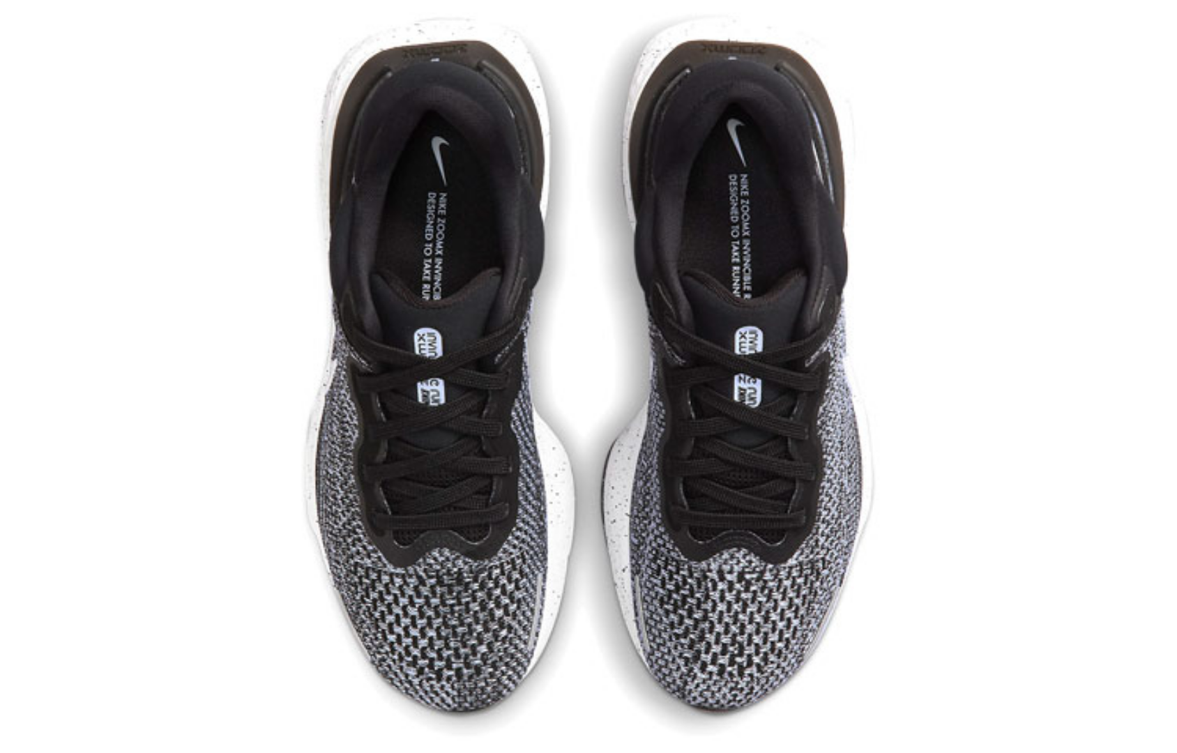 Фото № 4 с приближением к товару «‎Nike Wmns ZoomX Invincible Run Flyknit 'White Black'»