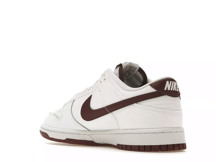Фото № 3 с приближением к товару «‎Nike Dunk Low Retro White Night Maroon»