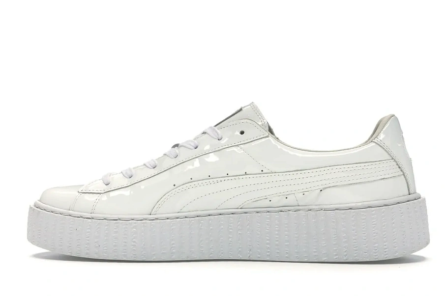 Фото № 5 с приближением к товару «‎Puma Creepers Rihanna Fenty Glossy White»