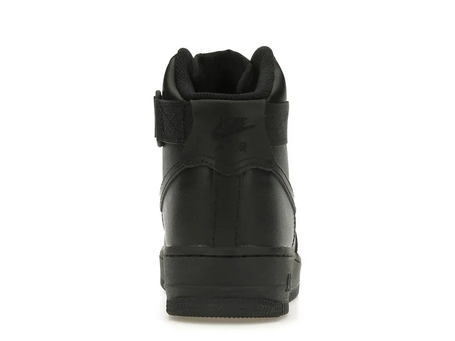 Фото № 4 с приближением к товару «‎Nike Air Force 1 High Triple Black »