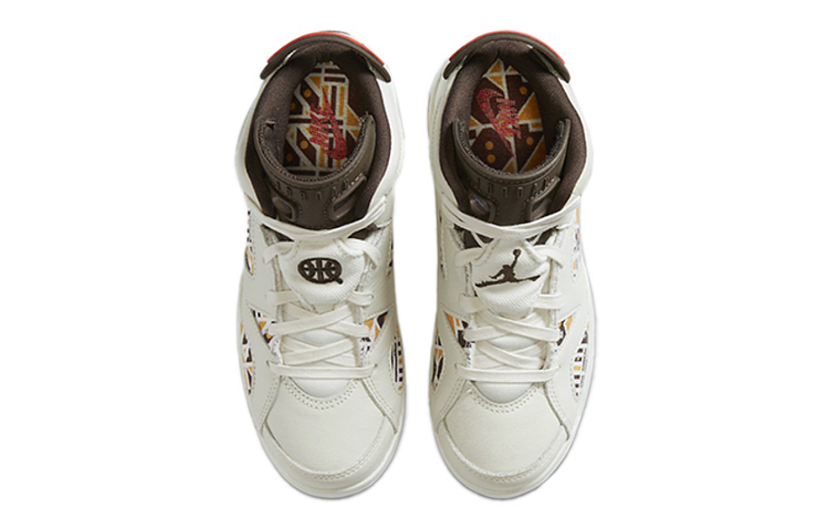 Фото № 4 с приближением к товару «‎Air Jordan 6 Retro PS 'Quai 54 - Sail Gum'»