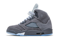 Фото № 4 с приближением к товару «‎Air Jordan 5 Retro Wolf Grey 2026»