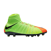 Фото № 1 с приближением к товару «‎Nike Hypervenom Phantom 3 DF AG Pro Electric Green Hyper Orange»