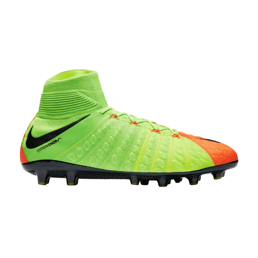 Фото № 1 с приближением к товару «‎Nike Hypervenom Phantom 3 DF AG Pro Electric Green Hyper Orange»