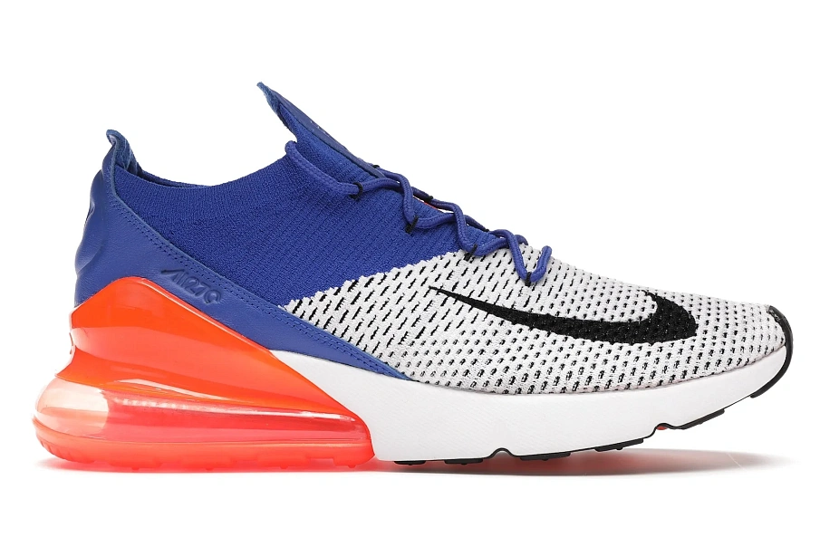 Фото № 1 с приближением к товару «‎Nike Air Max 270 Flyknit Racer Blue Total Crimson»