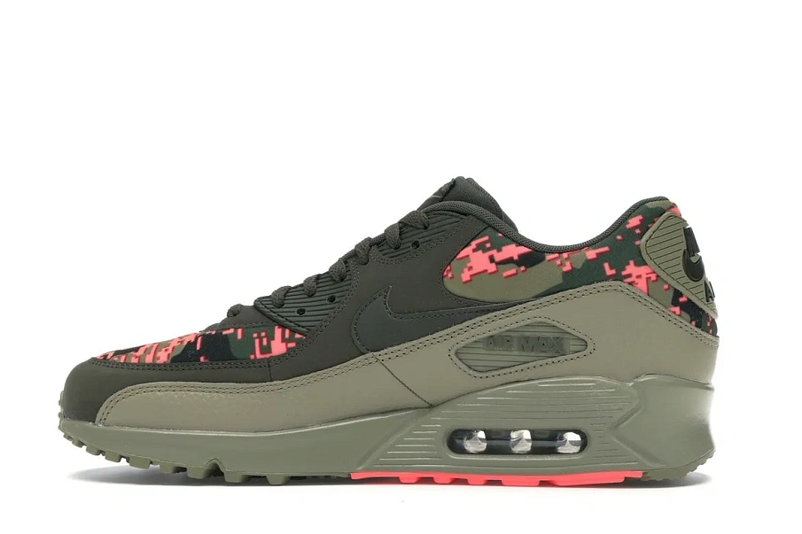 Фото № 5 с приближением к товару «‎Nike Air Max 90 Digi Camo Olive»