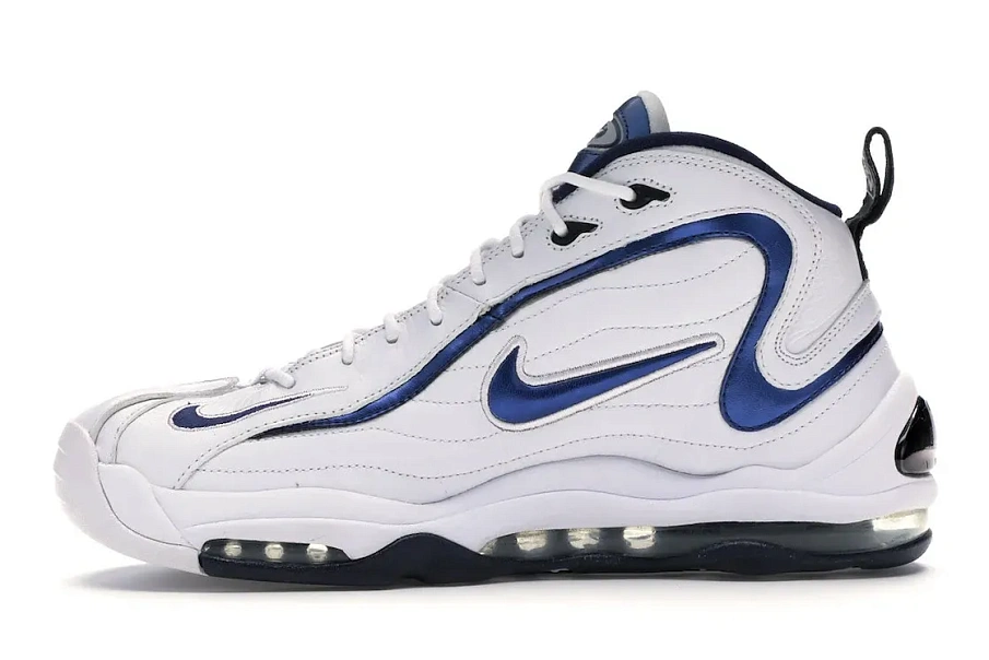 Фото № 3 с приближением к товару «‎Nike Air Total Max Uptempo White Midnight Navy (2009)»