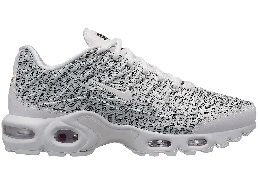 Фото № 1 с приближением к товару «‎Nike Air Max Plus Just Do It Pack White »