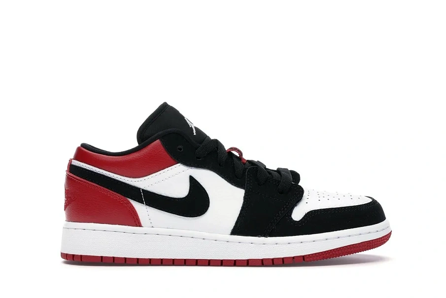 Фото № 1 с приближением к товару «‎Jordan 1 Low Black Toe (2019) »