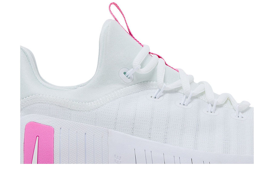Фото № 3 с приближением к товару «‎Nike Women's Free Metcon 6 White Playful Pink»