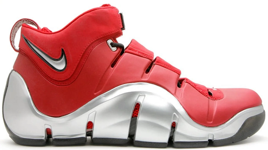 Фото № 1 с приближением к товару «‎Nike LeBron 4 OSU Away PE»