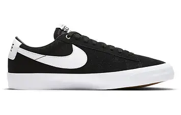 Nike Sb Blazer Low Gt Skate Shoes Black Gum - 3