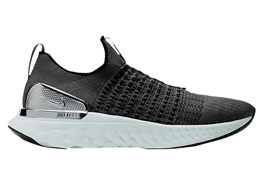 Фото № 1 с приближением к товару «‎Nike React Phantom Run Flyknit 2 Iron Grey Silver»