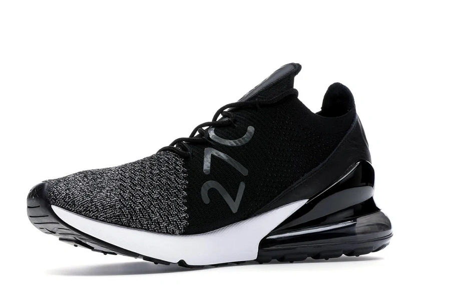 Фото № 3 с приближением к товару «‎Nike Air Max 270 Flyknit Black White»