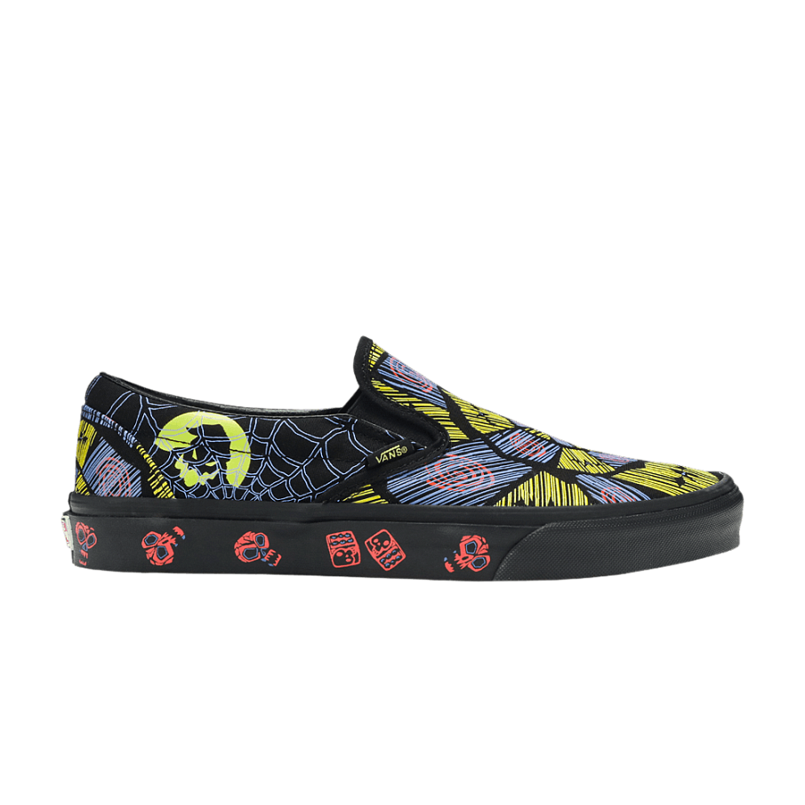 Фото № 1 с приближением к товару «‎The Nightmare Before Christmas x Vans Classic Slip-On Oogie Boogie»