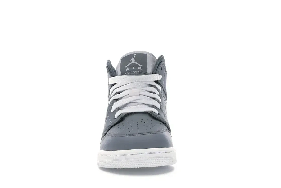 Фото № 2 с приближением к товару «‎Jordan 1 Mid Cool Grey White »