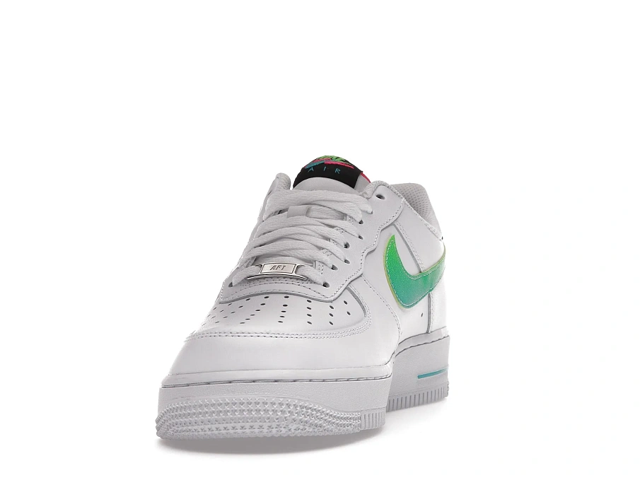 Фото № 2 с приближением к товару «‎Nike Air Force 1 Low 07 LV8 White Aquamarine»