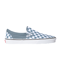 Фото № 1 с приближением к товару «‎Vans Classic Slip-On Checkerboard - Stormy Weather Blue»