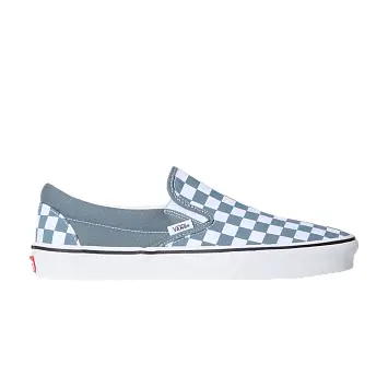 Vans Classic Slip-On Checkerboard - Stormy Weather Blue - 1
