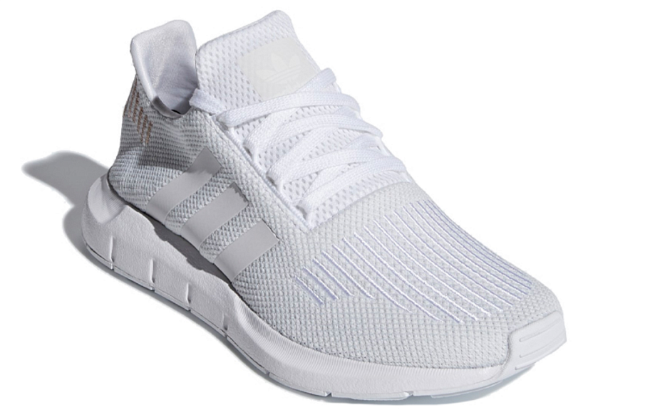 Фото № 3 с приближением к товару «‎adidas originals Women's Swift Run All White Shoes»