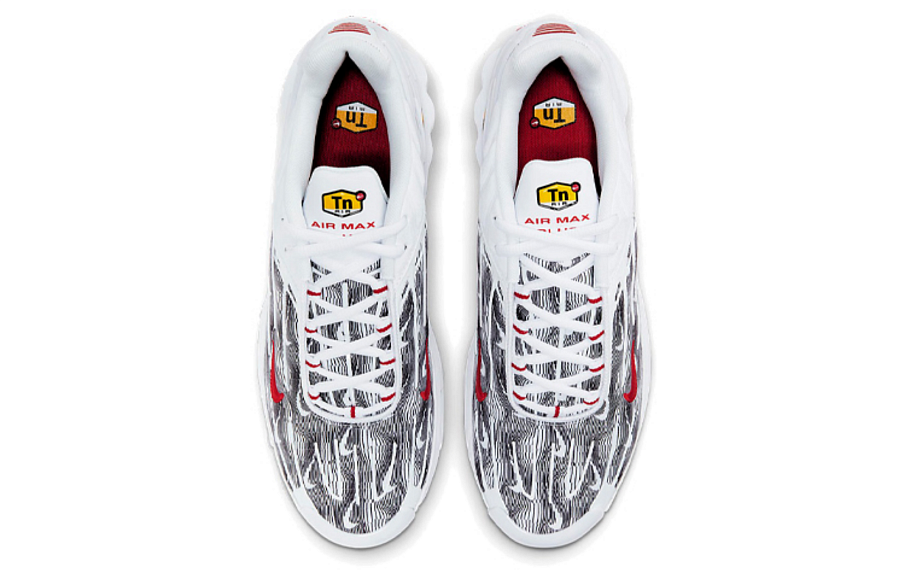 Фото № 4 с приближением к товару «‎Nike Air Max Plus 3 "Topography Pack" WhiteGreyRed»