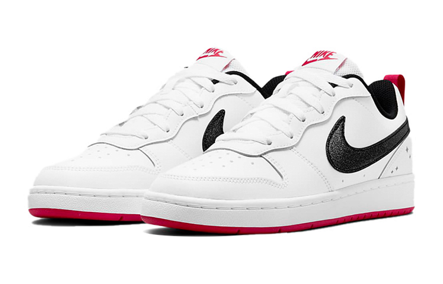 Фото № 3 с приближением к товару «‎Nike Court Borough Low 2 SE (GS) Low-Top Sneakers WhiteRed»