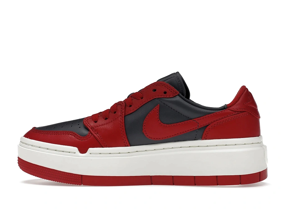 Фото № 5 с приближением к товару «‎Jordan 1 Elevate Low Dark Grey Varsity Red »