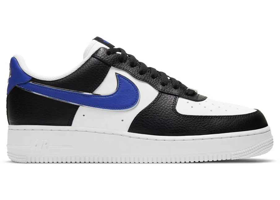 Фото № 1 с приближением к товару «‎Nike Air Force 1 Low 07 LV8 Black Game Royal»