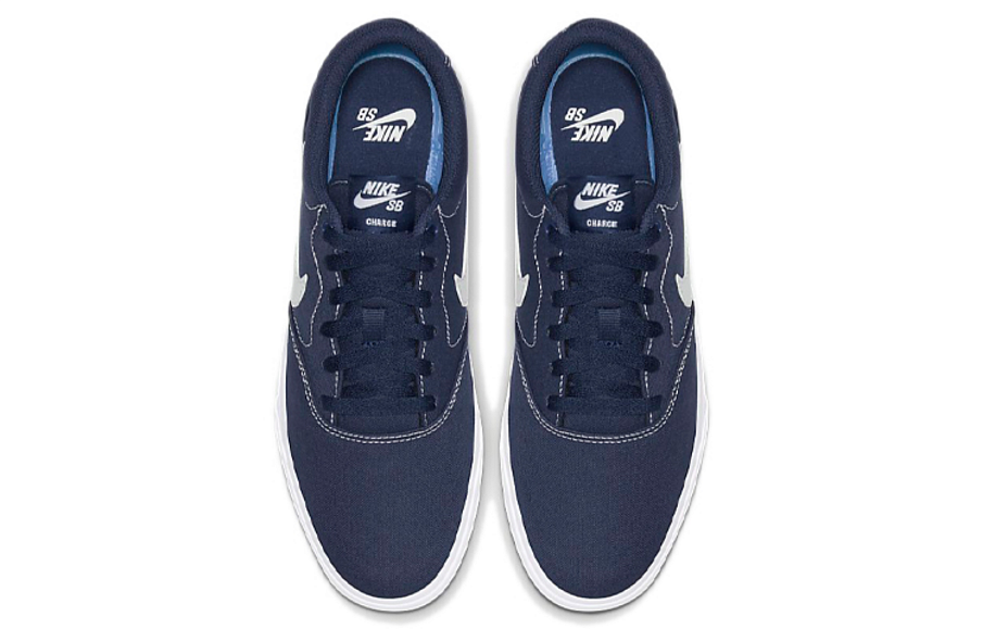 Фото № 4 с приближением к товару «‎Nike Charge Canvas SB 'Midnight Navy'»